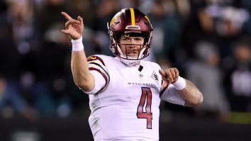 Commanders QB Taylor Heinicke Is Given The Kirk Cousins Treatment After Upset Win Over Eagles