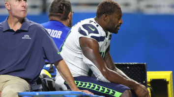 DK Metcalf Shares The Hilarious Full Story Behind Having To Be Carted Off The Field To Poop