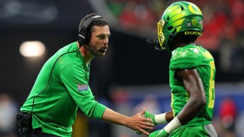 Oregon Coach Dan Lanning Gives Impassioned And Emotional Denial Of Rumors Surrounding Auburn Job