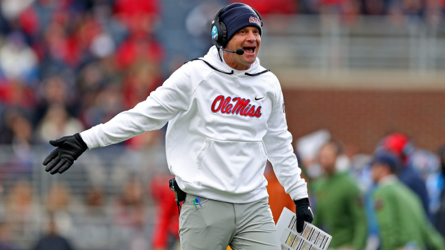 Lane Kiffin's future at Ole Miss is uncertain.