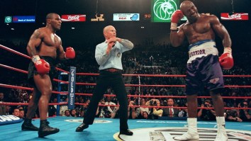 Mike Tyson And Evander Holyfield Are Now Business Partners Who Sell Ear-Shaped Weed Gummies For Christmas