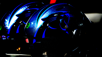 NFL Fans Love The Carolina Panthers’ Sick New Blacked Out Helmet And Uniform Combo