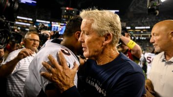 Russell Wilson Seen Wearing A Coaching Wristband After Firing Back At Pete Carroll’s Petty Comments