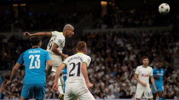 French Soccer Fans Come Up With Wild Way To Unsettle Tottenham Players Before UEFA Champions League Match