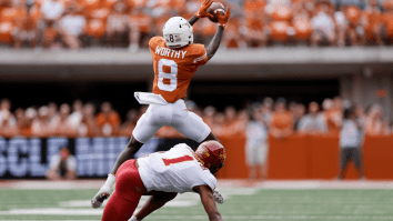 Rumors Swirl Linking A Top Texas WR To USC Triggering More Tampering Claims For Lincoln Riley