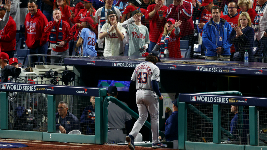 Lance McCullers Jr heckled by Philadelphia Phillies fans