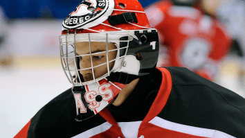 Minor League Hockey Team Goes Nuts After Goalie Pulls Off One Of The Sport’s Rarest Feats
