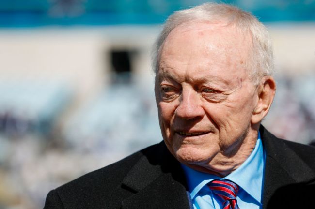 Jerry Jones at Cowboys stadium