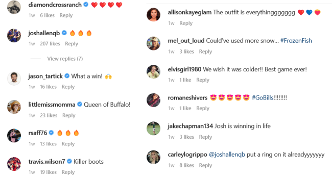 Josh Allen girlfriend Brittany Williams