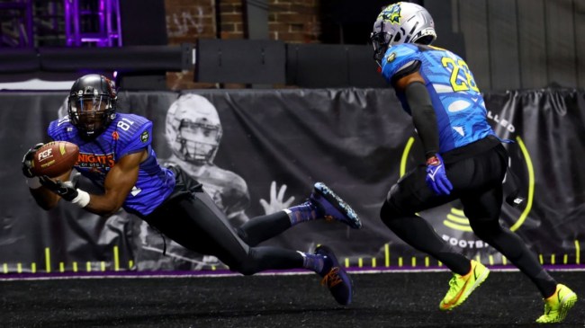 Terrell Owens catching a pass