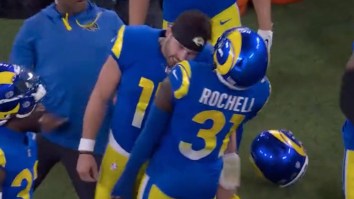 Baker Mayfield Blew A Gasket Celebrating With The Game Ball Following Epic Comeback Win (Video)