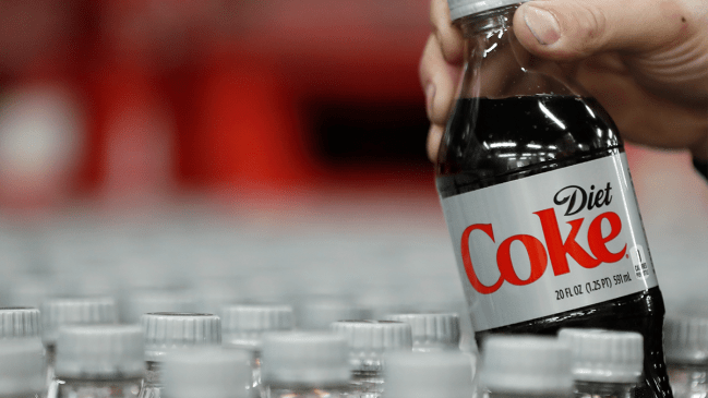 Diet Coke bottle