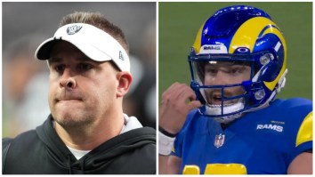 Raiders Fans Want Josh McDaniels Fired After Team Chokes Away Game To Baker Mayfield