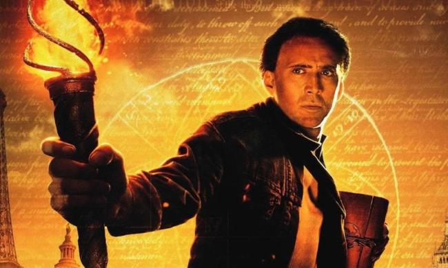 nicolas cage in national treasure