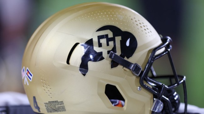 Colorado Buffaloes helmet