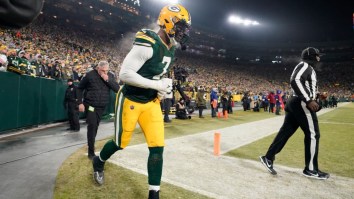 Quay Walker’s Shove Somehow Got Him A Smaller Fine Than Jamaal Williams’ Touchdown Celebration