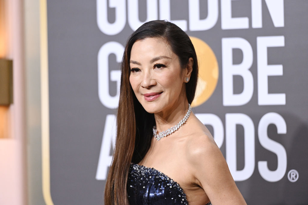 Michelle Yeoh at the Golden Globes