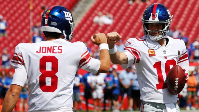 Eli manning and Daniel Jones