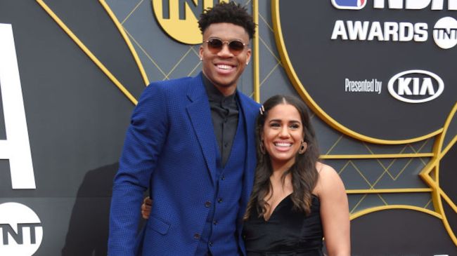 giannis and his girlfriend mariah