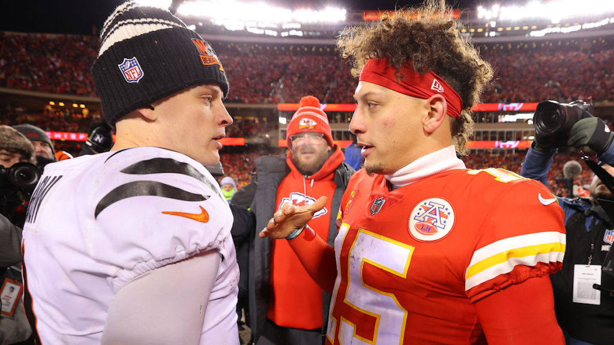 Joe Burrow Patrick Mahomes