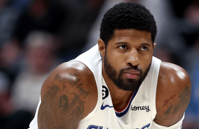 paul george on court