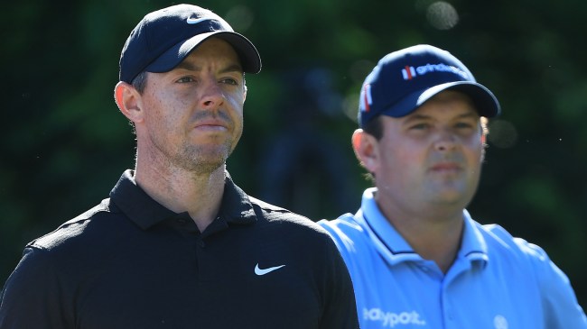 Rory McIlroy and Patrick Reed