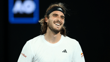 Stefanos Tsitsipas Shoots His Shot With Margot Robbie After Australian Open Win