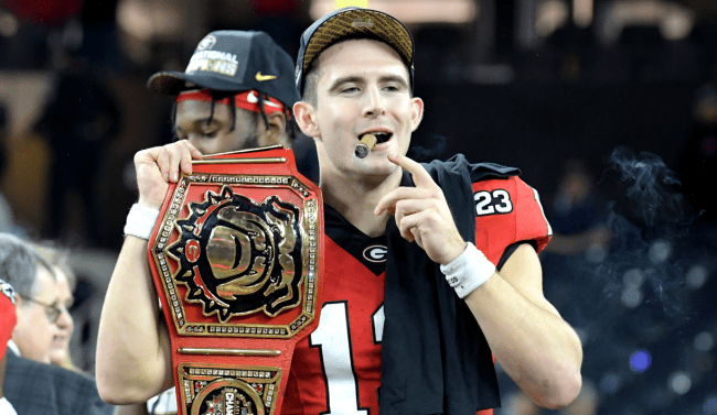 stetson bennett smokes cigar