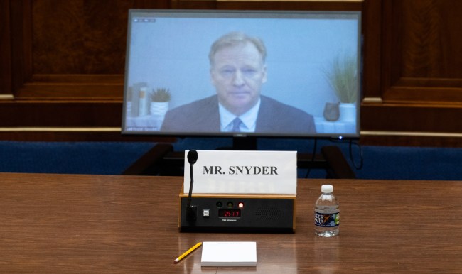 Roger Goodell testifies congress daniel snyder commanders