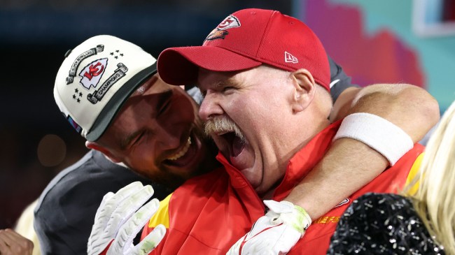 Travis Kelce and Andy Reid