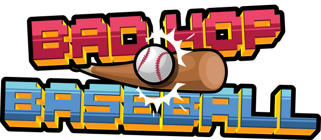 Bad Hop Baseball video game logo