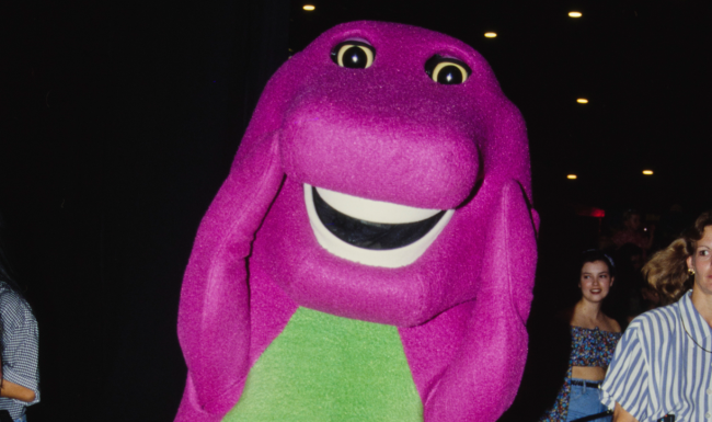 barney dinosaur new look
