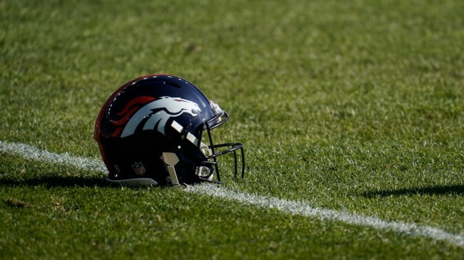Broncos helmet