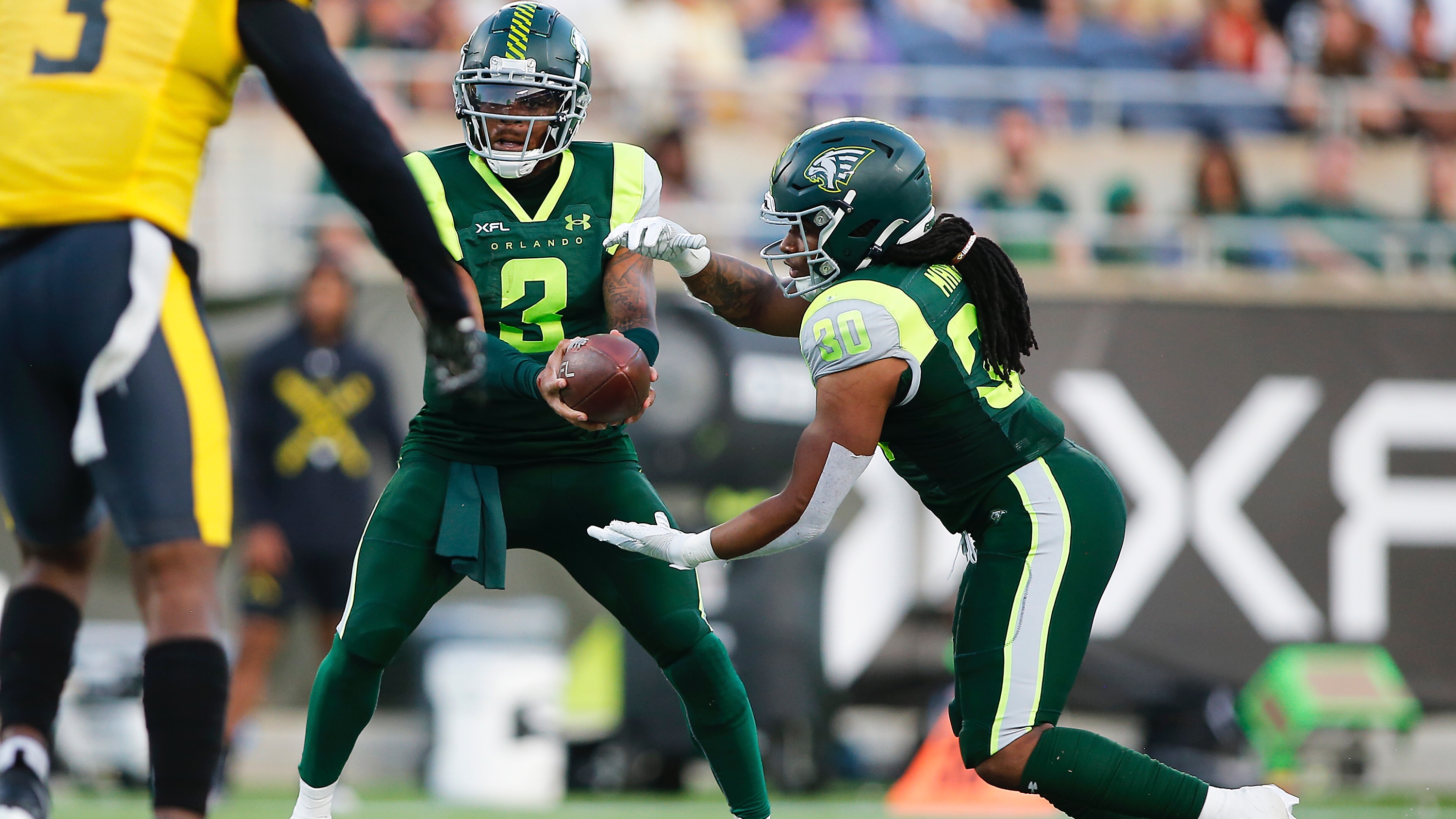 Deondre Francois XFL Orlando Guardians quarterback