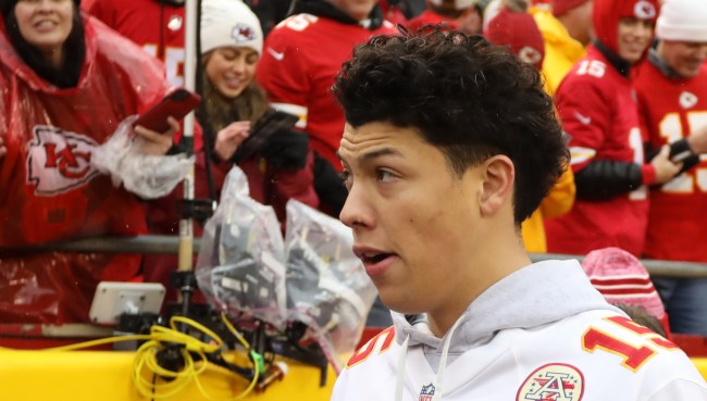 jackson mahomes patrick jersey tiktok dad