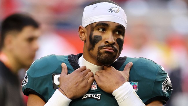 Philadelphia Eagles quarterback Jalen Hurts