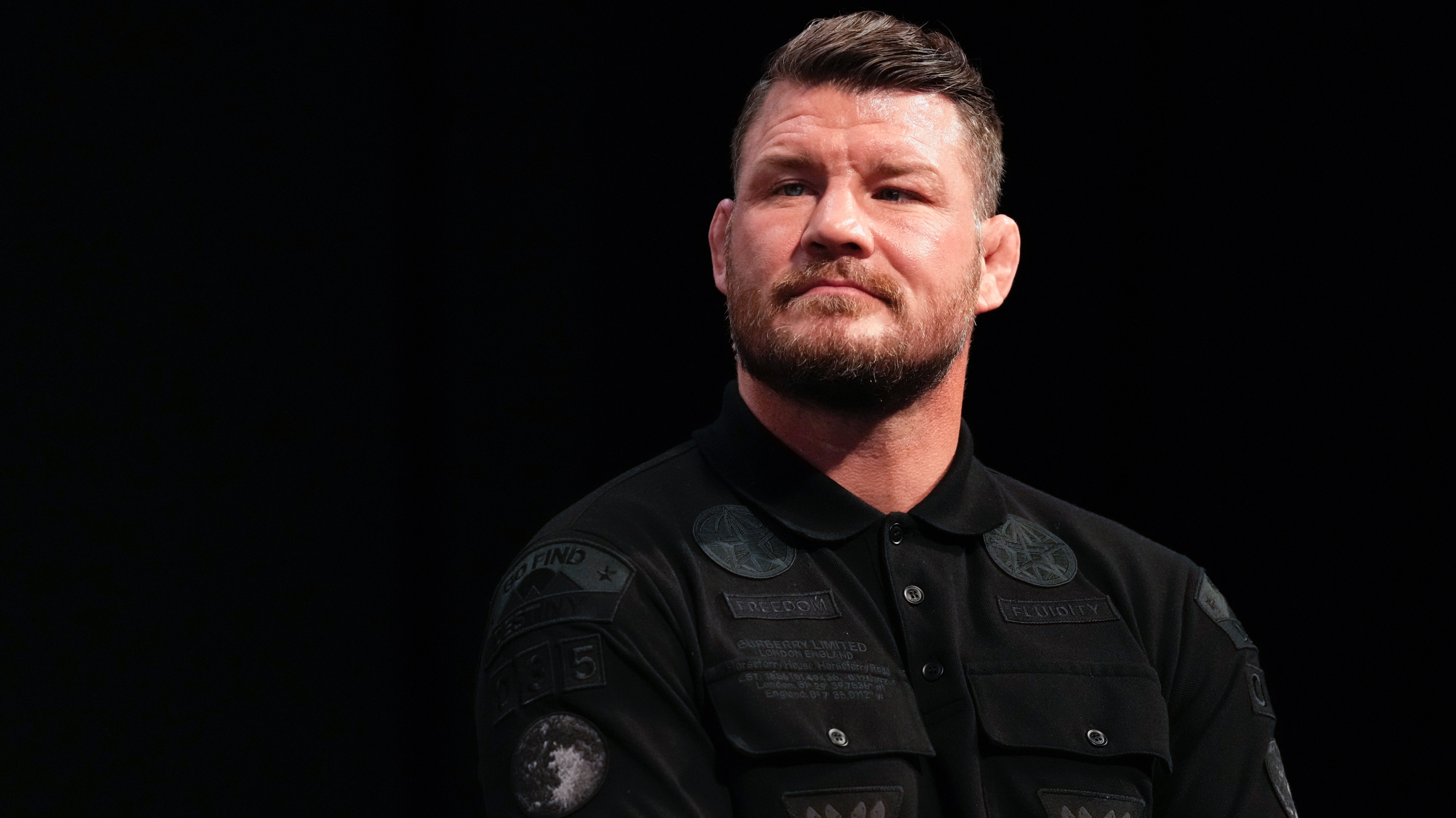 Power Slap commentator Michael Bisping