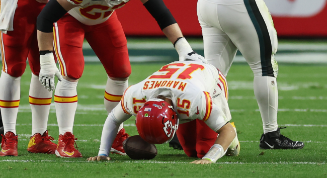 patrick mahomes injured super bowl micd up