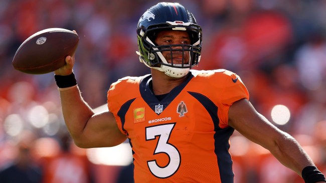 Denver Broncos quarterback Russell Wilson