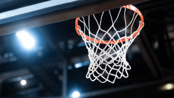 Cheerleader Ejected For Inappropriate Act At College Basketball Game (Video)