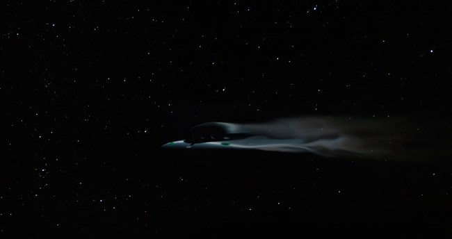 ufo in starry sky tom delonge bryce zabel
