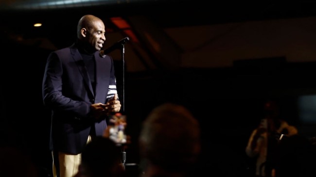 College football coach Deion Sanders