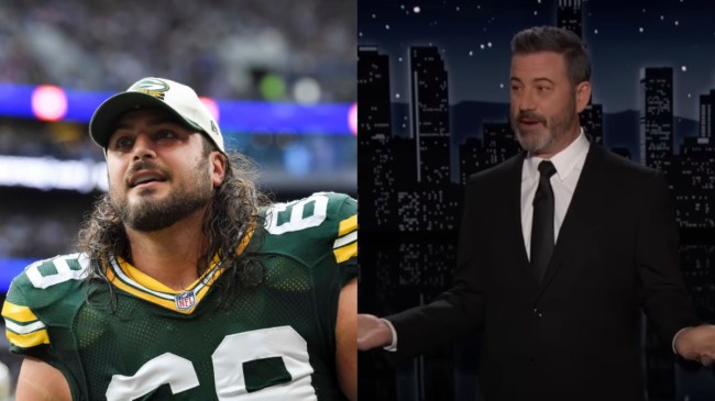 David Bakhtiari and jimmy kimmel