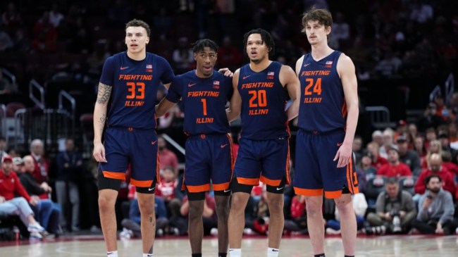 Illinois basketball players