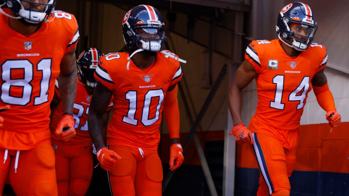 Jerry Jeudy and Courtland Sutton