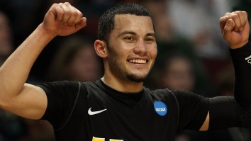 Ex-College Basketball Player Wins Free Cruise After Being Randomly Selected For Skills Contest At Heat Game