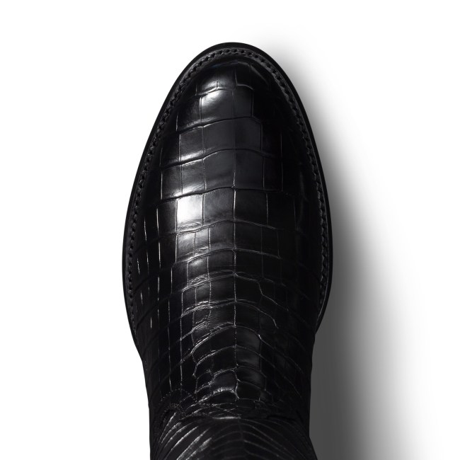 Tecovas The Marshall Black Crocodile Boots