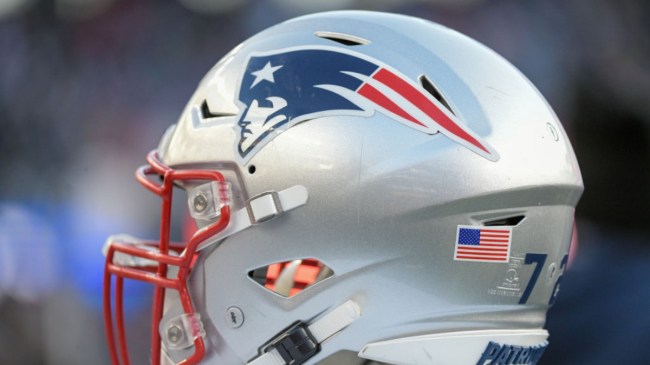 New England Patriots helmet