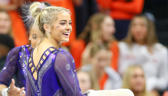 Olivia Dunne lsu gymnastics tiktok instagram snapchat