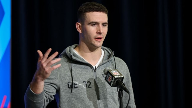 Stetson Bennett at the NFL Combine